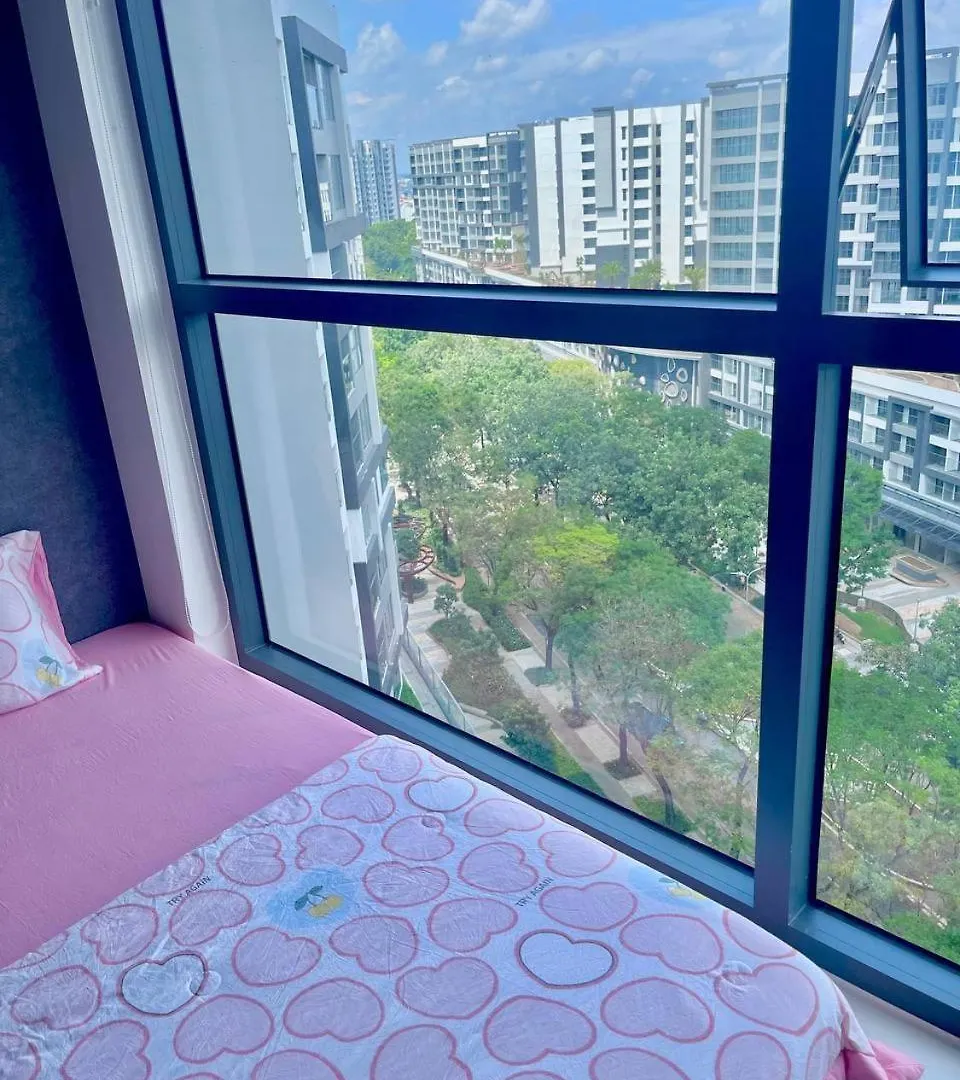 아파트 Cho Thue Can Ho 3Pn2Wc 117M2 Diamond Alnata Celadon City Tan Phu 호치민 베트남