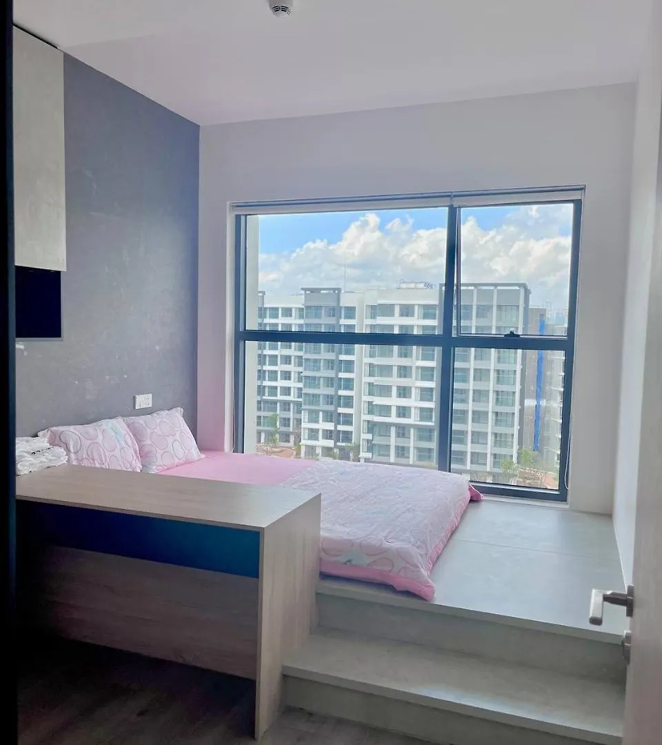 아파트 Cho Thue Can Ho 3Pn2Wc 117M2 Diamond Alnata Celadon City Tan Phu 호치민